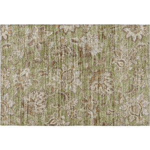 Indoor/Outdoor Silk Road Aloe Rug