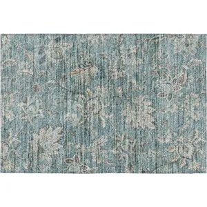 Indoor/Outdoor Silk Road Baltic 1\'8\" x 2\'6\" Rug