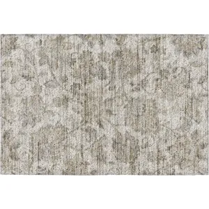 Indoor/Outdoor Silk Road Linen 1\'8\" x 2\'6\" Rug