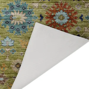Indoor/Outdoor Silk Road Aloe 10\' x 14\' Rug