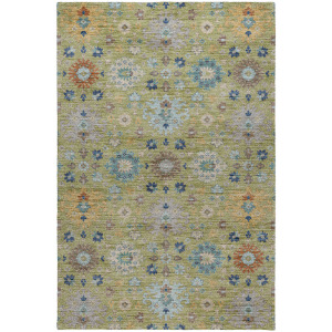 Indoor/Outdoor Silk Road Aloe Rug