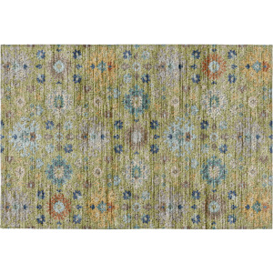 Indoor/Outdoor Silk Road Aloe Rug