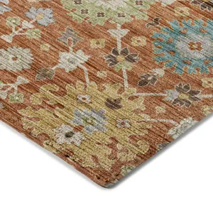 Indoor/Outdoor Silk Road Cayenne 6\'6\" x 9\'6\" Rug
