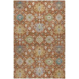 Indoor/Outdoor Silk Road Cayenne 6\'6\" x 9\'6\" Rug