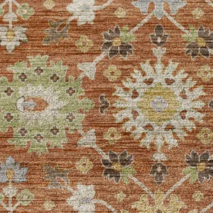 Indoor/Outdoor Silk Road Cayenne 6\'6\" x 9\'6\" Rug