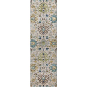 Indoor/Outdoor Silk Road Ivory 2'3