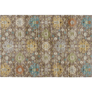 Indoor/Outdoor Silk Road Mocha Rug