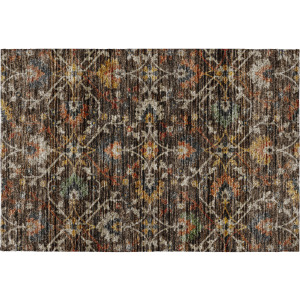 Indoor/Outdoor Silk Road Chocolate Rug