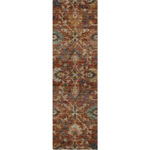 Indoor/Outdoor Silk Road Paprika 2'3