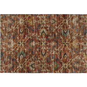 Indoor/Outdoor Silk Road Paprika Rug