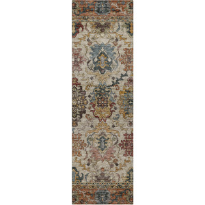 Indoor/Outdoor Silk Road Copper 2'3