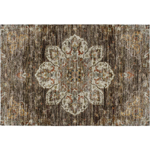 Indoor/Outdoor Silk Road Chocolate Rug