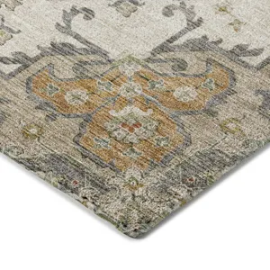 Indoor/Outdoor Silk Road Ivory 2\'6\" x 3\'10\" Rug