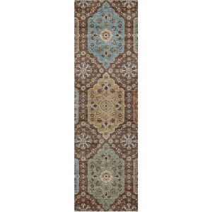 Indoor/Outdoor Silk Road Chocolate 2'3