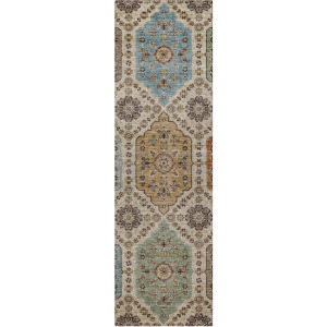 Indoor/Outdoor Silk Road Linen 2'3