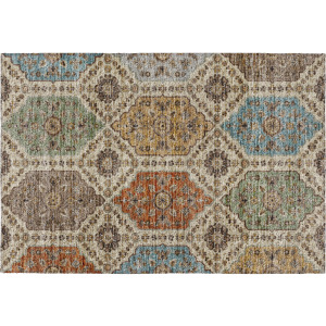 Indoor/Outdoor Silk Road Linen Rug