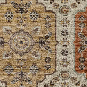 Indoor/Outdoor Silk Road Linen 5\' x 7\'6\" Rug