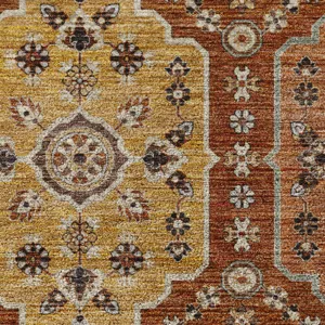 Indoor/Outdoor Silk Road Paprika 6\'6\" x 9\'6\" Rug