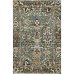 Indoor/Outdoor Silk Road Basil Rug