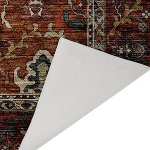 Indoor/Outdoor Silk Road Paprika 8\' x 10\' Rug
