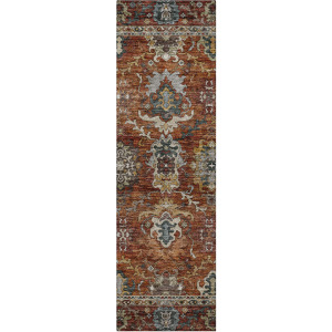 Indoor/Outdoor Silk Road Paprika 2'3