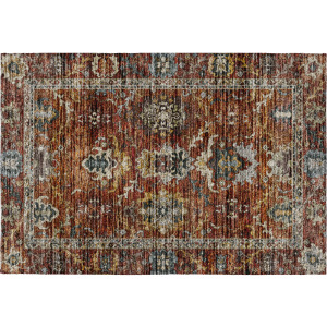 Indoor/Outdoor Silk Road Paprika Rug