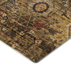 Indoor/Outdoor Silk Road Clove 9\' x 12\' Rug