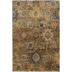 Indoor/Outdoor Silk Road Clove Rug