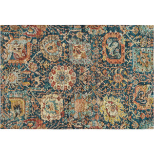 Luxury Washable Indoor/Outdoor Tabrook Navy Rug