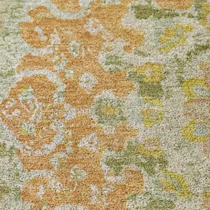 Luxury Washable Indoor/Outdoor Tabrook Aloe 5\' x 7\'6\" Rug