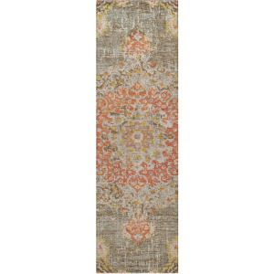 Luxury Washable Indoor/Outdoor Tabrook Brown 2'3