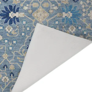 Luxury Washable Indoor/Outdoor Tabrook Denim 3\' x 5\' Rug