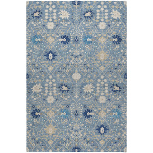 Luxury Washable Indoor/Outdoor Tabrook Denim Rug