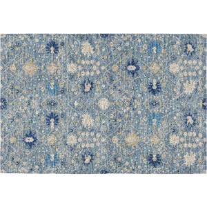 Luxury Washable Indoor/Outdoor Tabrook Denim Rug