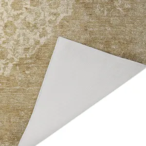 Luxury Washable Indoor/Outdoor Tabrook Beige 5\' x 7\'6\" Rug