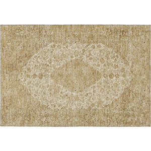 Luxury Washable Indoor/Outdoor Tabrook Beige Rug