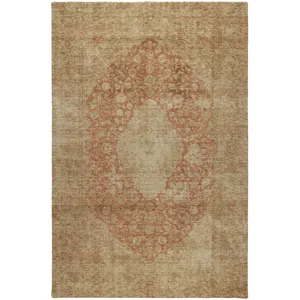 Luxury Washable Indoor/Outdoor Tabrook Paprika 2\'6\" x 3\'10\" Rug