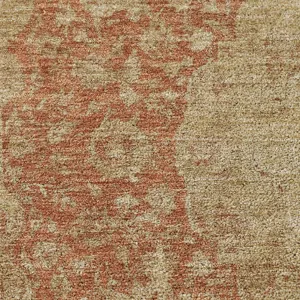 Luxury Washable Indoor/Outdoor Tabrook Paprika 2\'6\" x 3\'10\" Rug