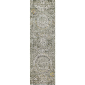 Luxury Washable Indoor/Outdoor Tabrook Pewter 2'3