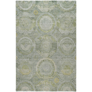 Luxury Washable Indoor/Outdoor Tabrook Sage Rug