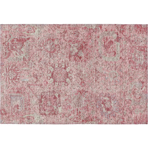 Luxury Washable Indoor/Outdoor Tabrook Pink Rug