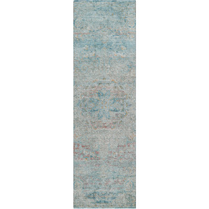 Luxury Washable Indoor/Outdoor Tabrook Sky 2'3