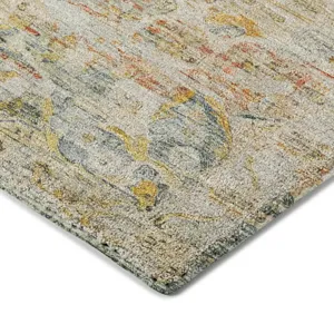 Luxury Washable Indoor/Outdoor Tabrook Tan 9\' x 12\' Rug