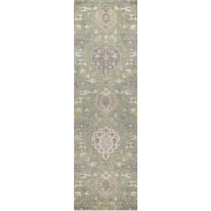 Luxury Washable Indoor/Outdoor Tabrook Aloe 2'3