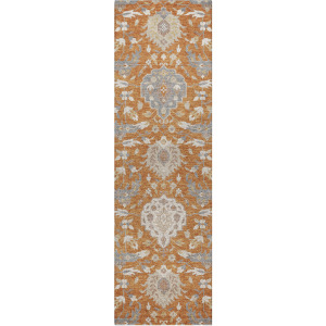 Luxury Washable Indoor/Outdoor Tabrook Copper 2'3