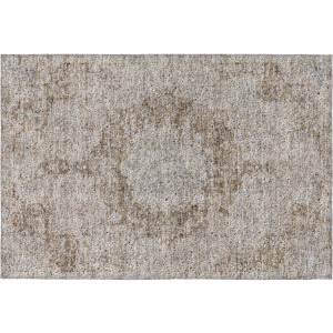 Luxury Washable Indoor/Outdoor Tabrook Chocolate Rug