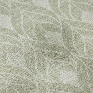 Luxury Washable Indoor/Outdoor The Reserve Celery 10\' x 14\' Rug