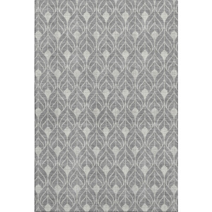 Luxury Washable Indoor/Outdoor The Reserve Gray Rug