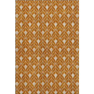 Luxury Washable Indoor/Outdoor The Reserve Terracotta Rug