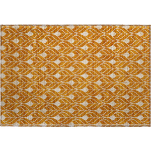 Luxury Washable Indoor/Outdoor The Reserve Terracotta Rug